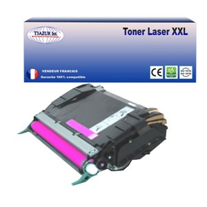  Toner compatible avec Lexmark C522/C524/C532/C534 (C5220MS) Magenta - 3 000 p