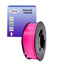 Filament PLA 3D - Diamètre 1.75mm - Bobine 1kg - Couleur Rose Fluo
