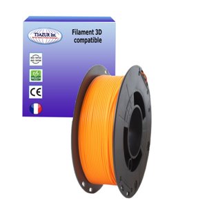 Filament PLA 3D - Diamètre 1.75mm - Bobine 1kg - Couleur Orange
