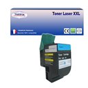 Toner compatible avec Lexmark C540N/C544DN/X544N (C540H1CG) Cyan - 2 000p