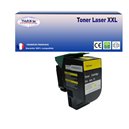 Toner compatible avec Lexmark C540N/ C544DN/ X544N (C540H1YG) Jaune- 2 000p