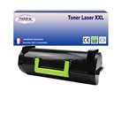 Toner compatible avec Lexmark MS310/ MS312/ MS410/ MS415/ MS510/ MS610 Noir - 5 000 pages