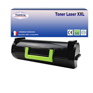 Toner compatible avec Lexmark MX710/MX711/MX810/MX811/MX812 (62D2000/622) - 6 000 pages