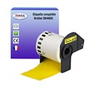 Ruban de papier continu compatible DK44605 (62 mm x 30,48 m)