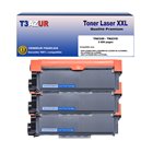 T3AZUR - Lot de 3 Toners compatibles Brother TN-2320