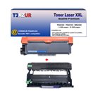 T3AZUR - Toner+Tambour compatible Brother TN 2320+DR 2300 