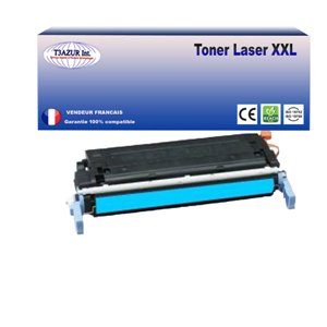 T3AZUR - Toner/Laser générique HP C9731A / HP 645AC Cyan