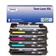 T3AZUR - Lot de 4 Toner/Laser génériques HP Q2670/1/2/3A 