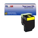 Toner compatible avec Lexmark CS421/CS521 (78C2XY0/78C2XYE/78C20Y0) Jaune - 5 000 pages