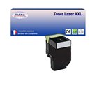Toner compatible Lexmark CX310/ 410/ 510 (80C2SK0/ 80C0S10) Noir - 2 500 pages
