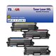 T3AZUR- 4x Toners compatibles avec Brother TN 821 XXL pour Brother HL-L9430CDN, HL-L9470CDN, MFC-L9630CDN, MFC-L9670CDN Noir 