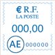 Cartouches remanufacturées Francotyp Postalia PostBase Bleue - Capacité 2 x 10ml - 580052303600 