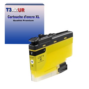 T3AZUR- Cartouche compatible avec Brother LC427 XL pour Brother HL-J6010DW Jaune