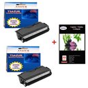 Lot 2 Toner compatible Brother TN3170+ Pack 20 papiers photos A6 230gr  