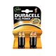 Pack de 4 piles Duracell Plus Power MN2400/LR03 Micro AAA