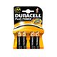 Pack de 4 piles Duracell Plus Power MN1500/LR6 Mignon AA