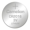 Piles Lithium CR-2016 3V par 2 - Camelion