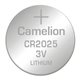 Piles Lithium CR-2025 3V par 2 - Camelion