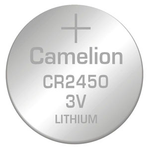 Piles Lithium CR-2450 3V par 2   - Camelion