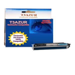T3AZUR  - Toner/Laser générique HP CE311A/CF351A (126A/130A)  Cyan