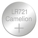 Piles ALCALINE  AG1/LR721 1,5V   par 2 - Camelion