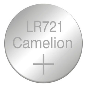 Piles ALCALINE  AG1/LR721 1,5V   par 2 - Camelion