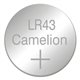 Piles ALCALINE AG12/LR43 1,5V par 2 - Camelion