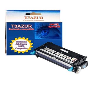T3AZUR - Toner compatible DELL 3110CN/3115CN Cyan