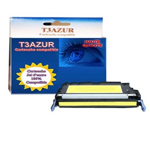 T3AZUR - Toner/Laser générique HP Q6472A / HP 502AY Jaune